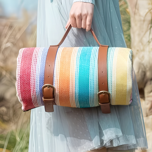 Waterproof Foldable Picnic Blanket Portable Outdoor Mat for Beach Park Travel
