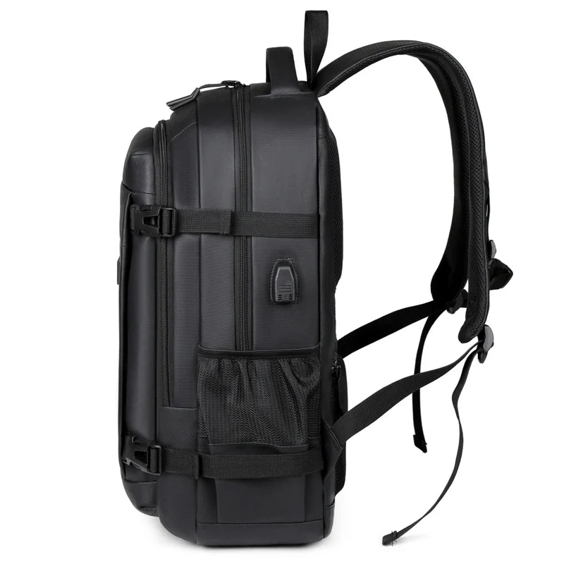 Waterproof Laptop Backpack Mens Travel Work School Bag