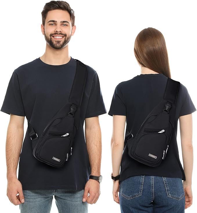 Waterproof Multifunctional Sling Bag for Travel Outdoor Daily Use
