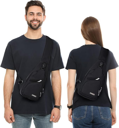 Waterproof Multifunctional Sling Bag for Travel Outdoor Daily Use