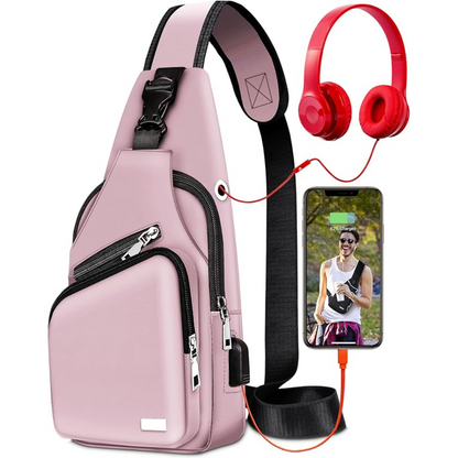 Waterproof Multifunctional Sling Bag for Travel Outdoor Daily Use