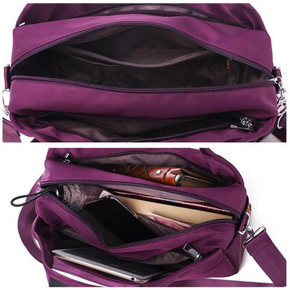 Waterproof Nylon Travel Bag Multifunction Shoulder Messenger Bag