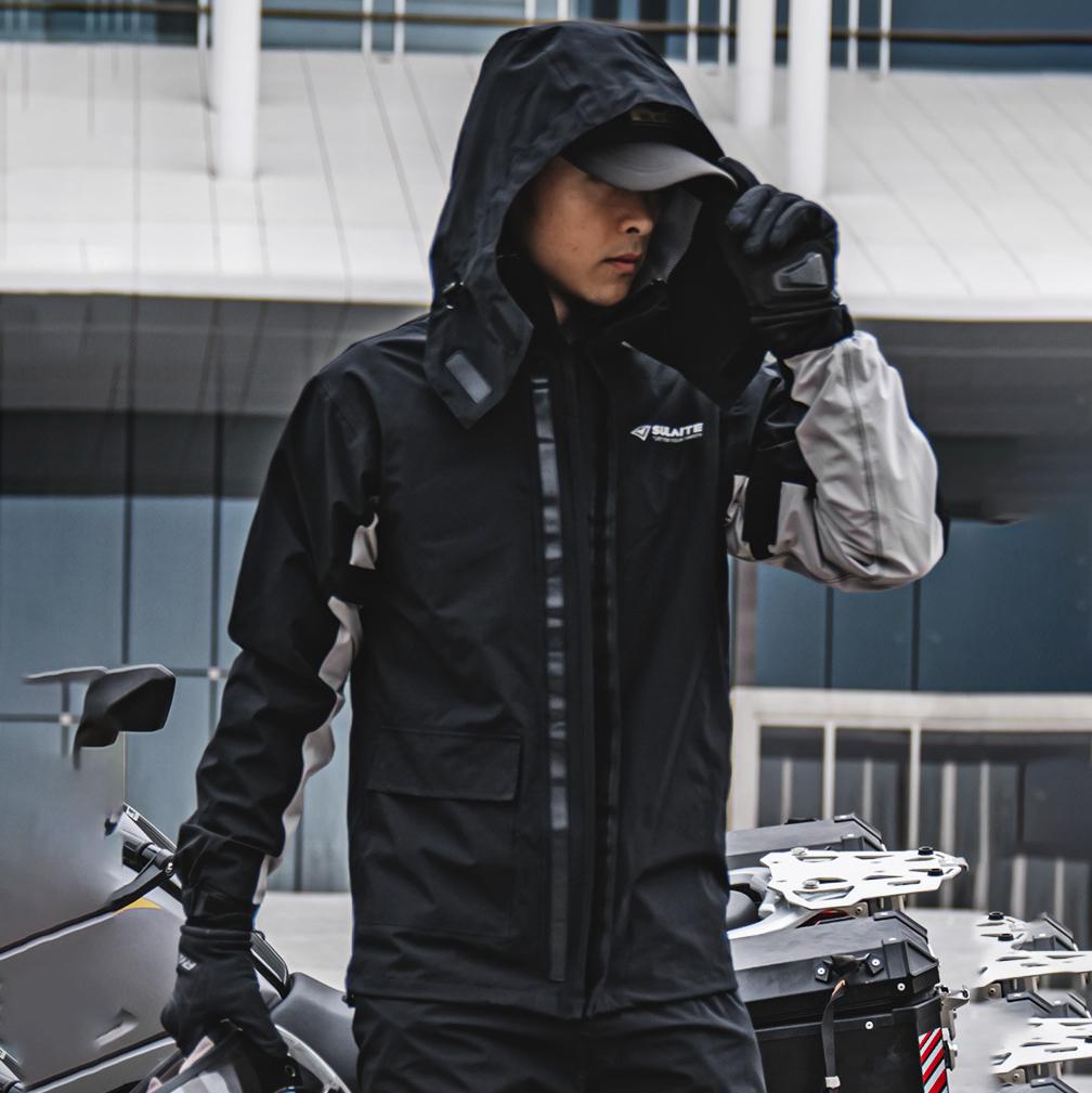 Waterproof Outdoor Rain Suit Lightweight Windproof Rainwear Set