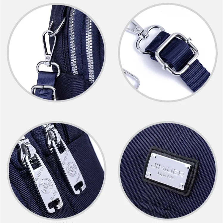 Waterproof Oxford Crossbody Messenger Bag Women Travel Purse