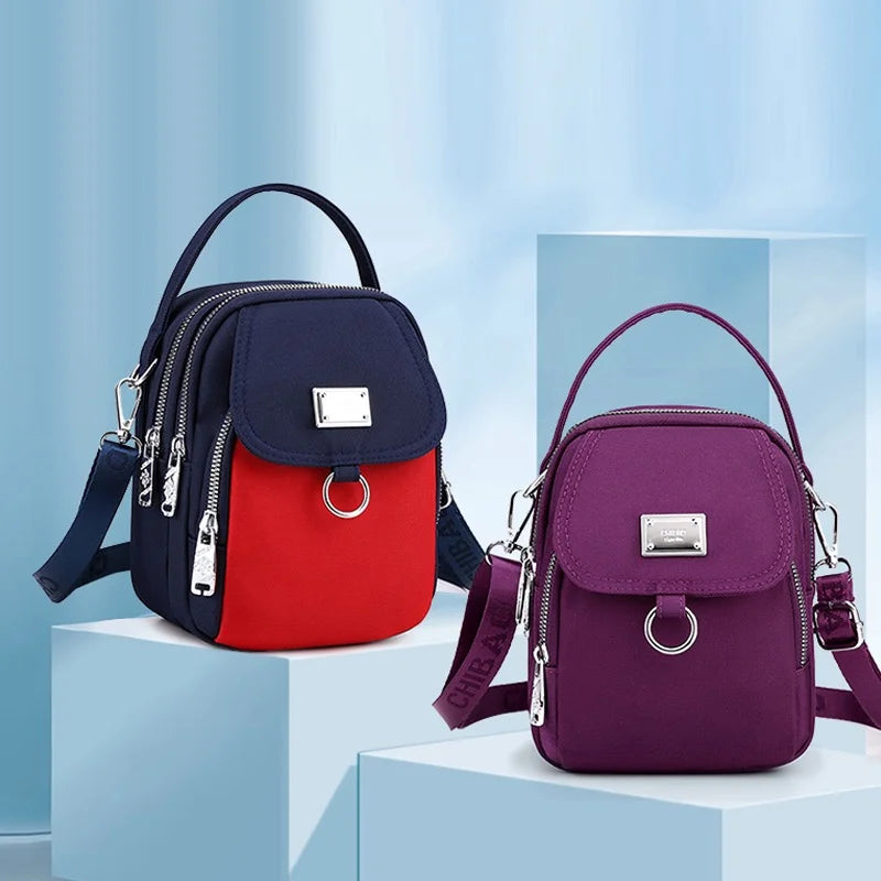 Waterproof Oxford Crossbody Messenger Bag Women Travel Purse