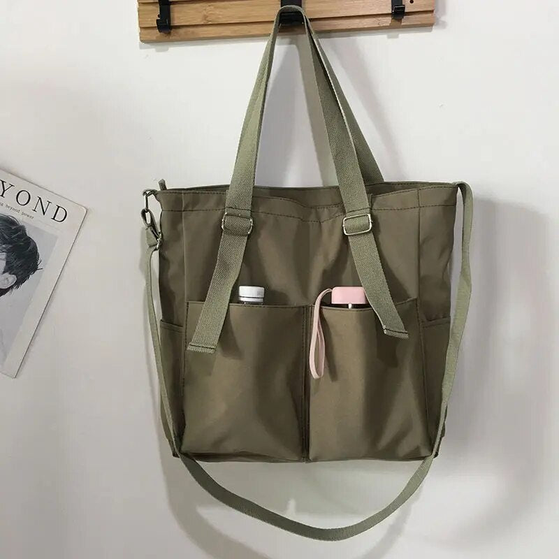 Waterproof Oxford Crossbody Shoulder Bag Large Capacity