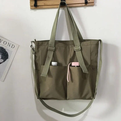 Waterproof Oxford Crossbody Shoulder Bag Large Capacity