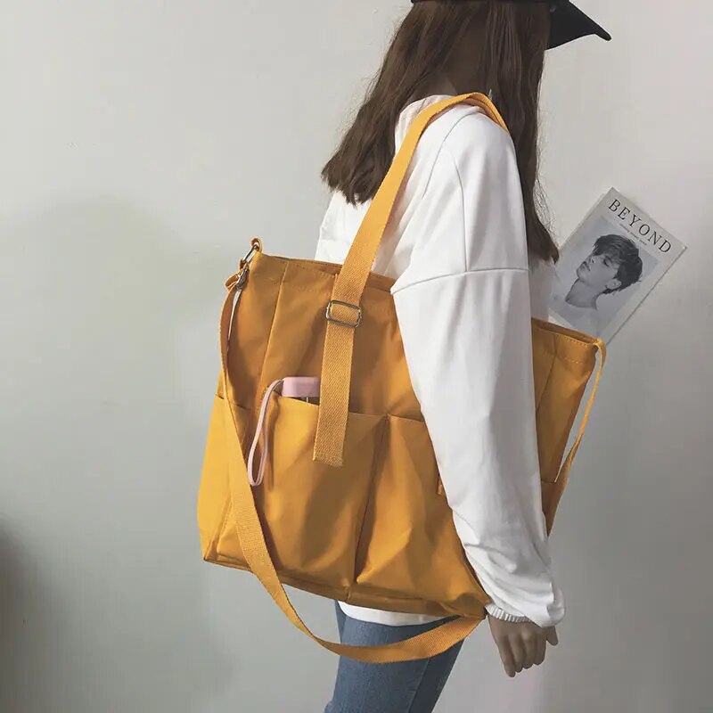 Waterproof Oxford Crossbody Shoulder Bag Large Capacity
