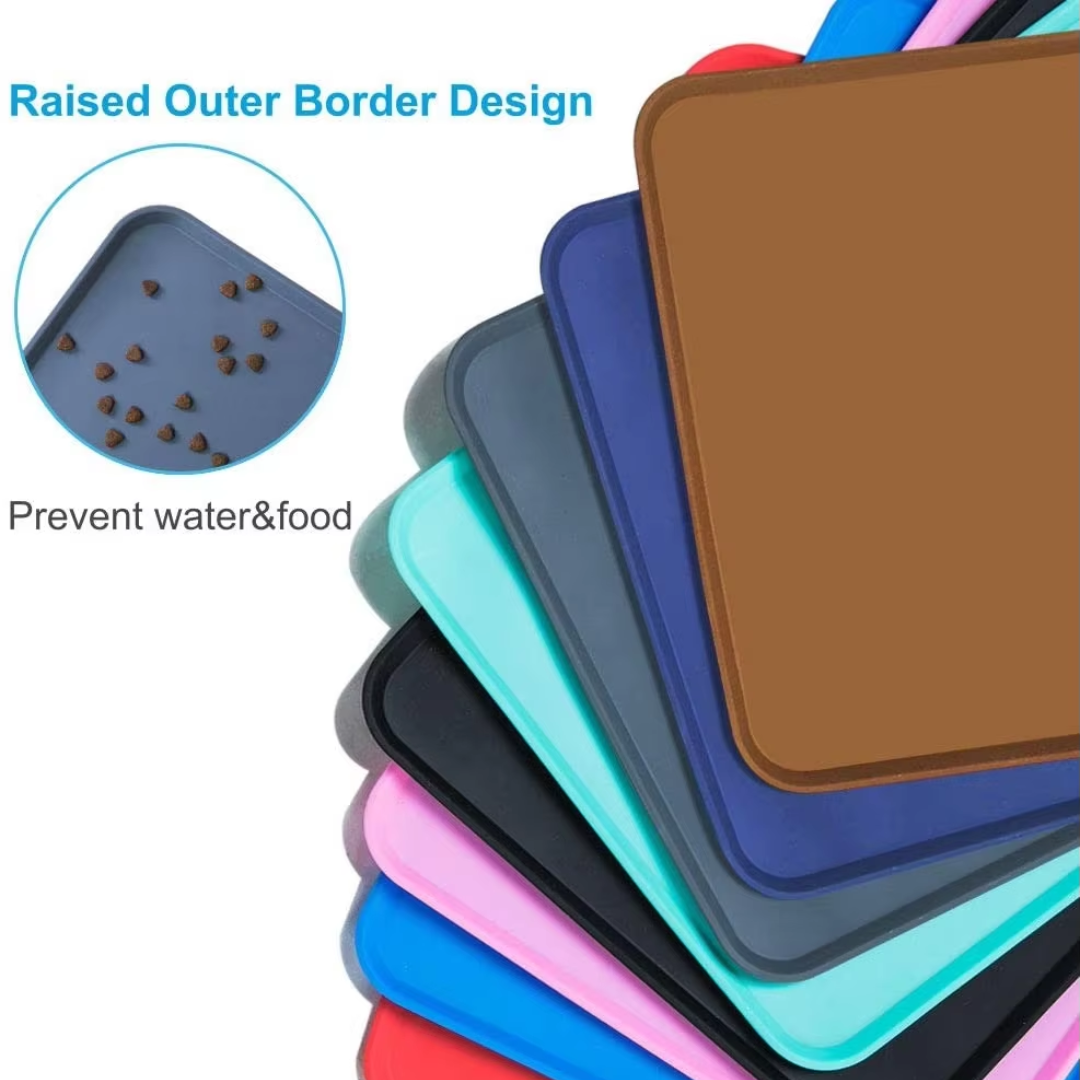 Waterproof Pet Feeding Mat Anti-Slip Floor Protector