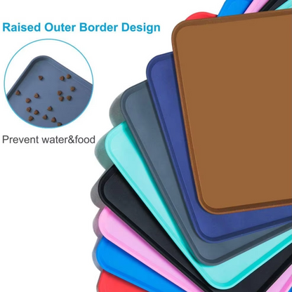 Waterproof Pet Feeding Mat Anti-Slip Floor Protector