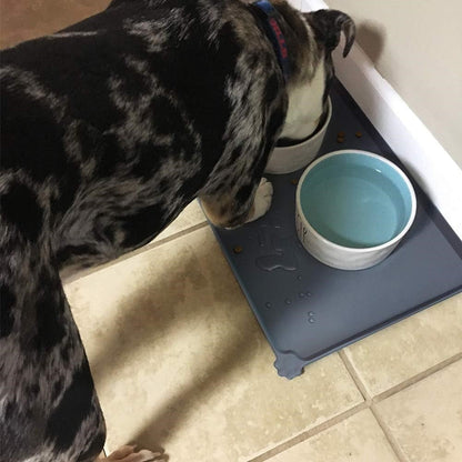 Waterproof Pet Feeding Mat Anti-Slip Floor Protector