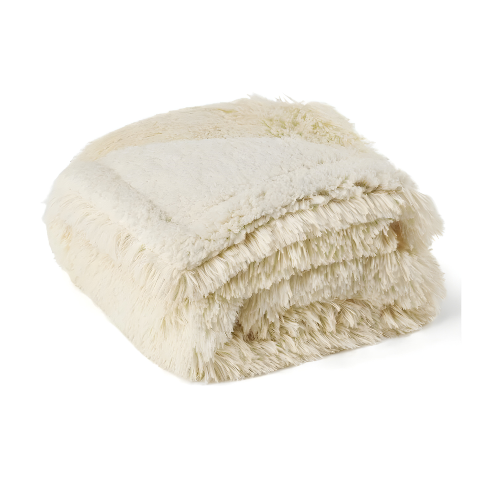 Waterproof Plush Throw Blanket Soft Microfiber Cozy Sofa Blanket
