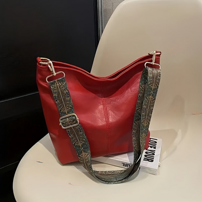 Waterproof Retro Shoulder Bag Geometric Crossbody Handbag