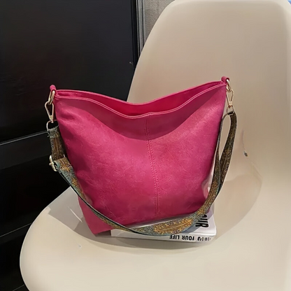 Waterproof Retro Shoulder Bag Geometric Crossbody Handbag