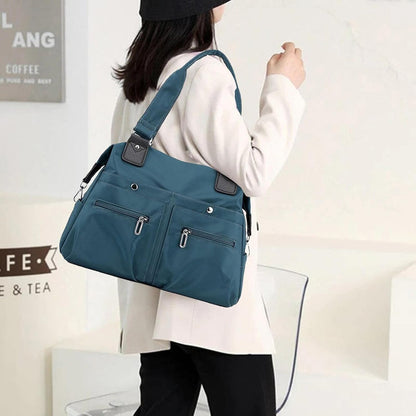 Waterproof Shoulder Bag Organized Daily Use Travel Work Tote
