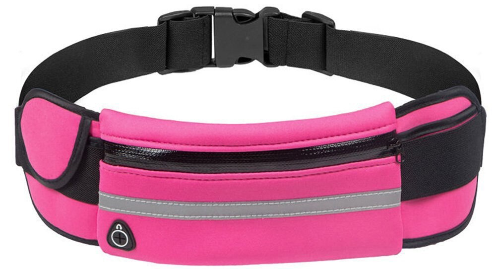 Waterproof Sports Waist Bag Adjustable Running Belt Phone Holder Outdoor