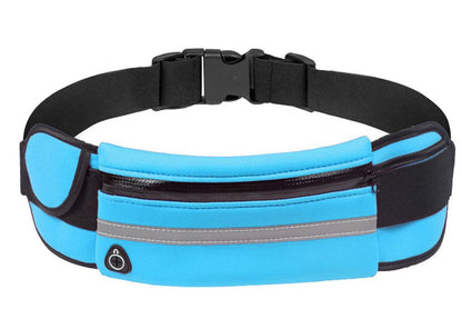 Waterproof Sports Waist Bag Adjustable Running Belt Phone Holder Outdoor