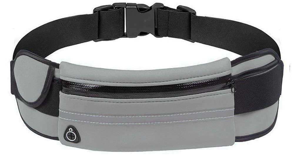 Waterproof Sports Waist Bag Adjustable Running Belt Phone Holder Outdoor