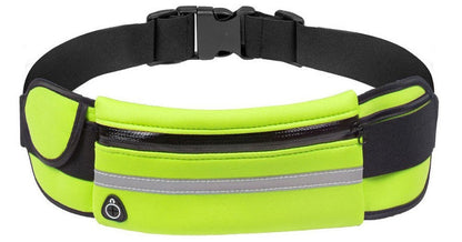 Waterproof Sports Waist Bag Adjustable Running Belt Phone Holder Outdoor