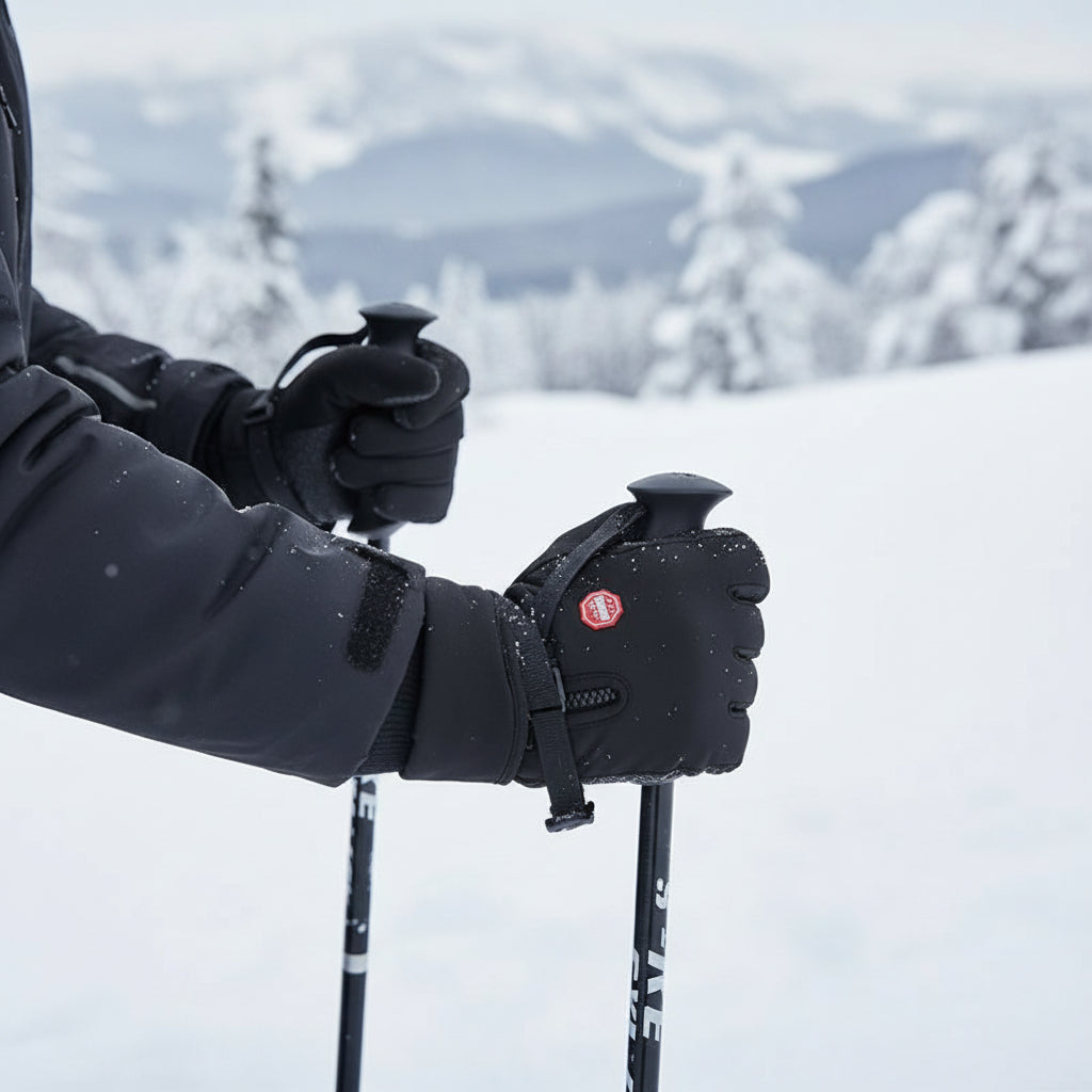 Waterproof Thermal Ski Gloves Touchscreen Winter Gloves