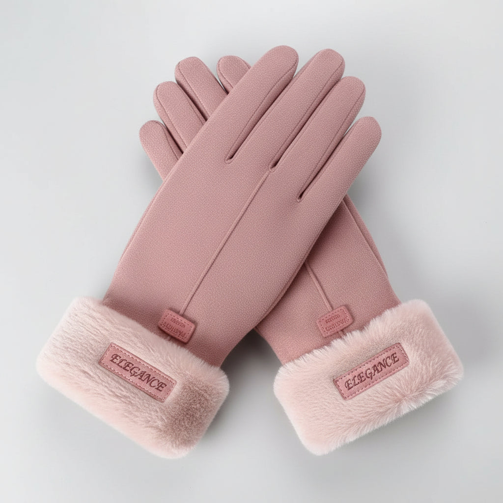Waterdichte thermische winterhandschoenen met touchscreenfunctie voor koud weer