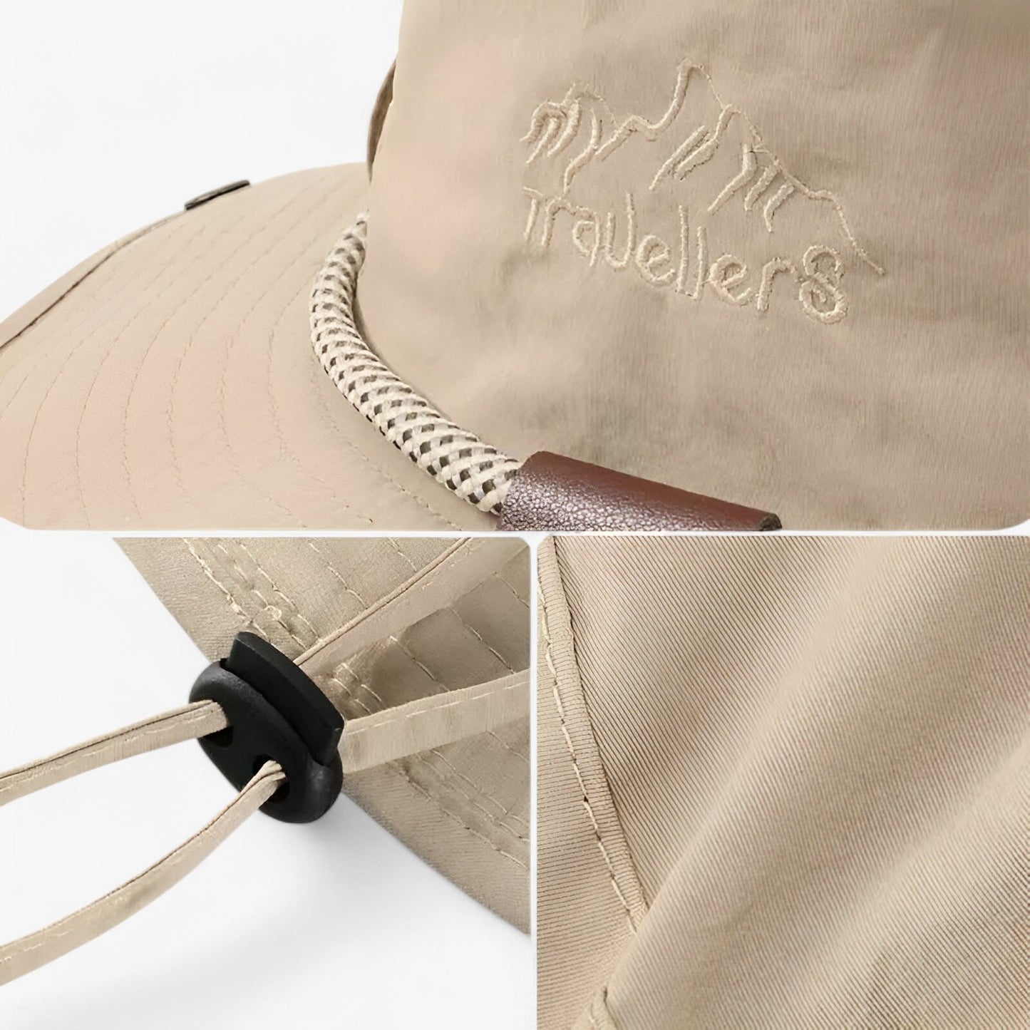 Waterproof UV Protection Bucket Hat for Outdoor Use