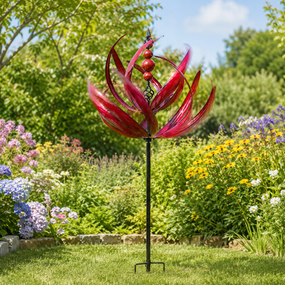 Weatherproof Hanging Wind Spinner Garden Decoration