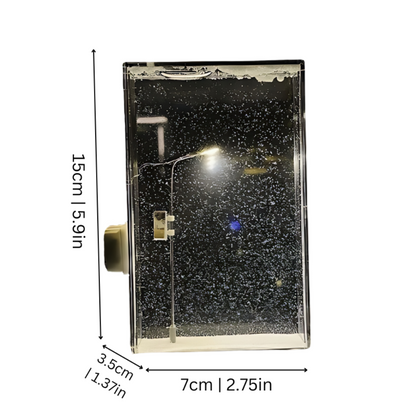 Winter Snowfall LED Decorative Lamp for Cozy Indoor Ambient Lighting