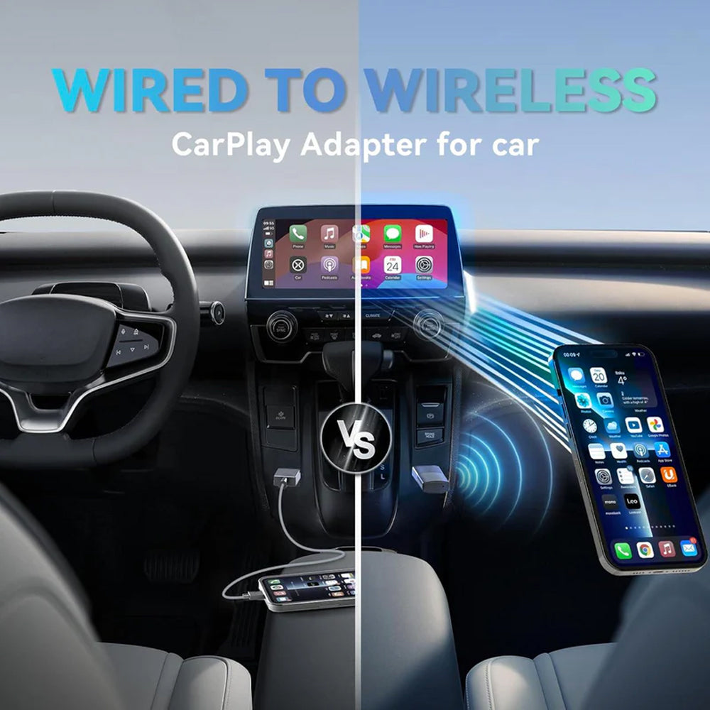 Wireless CarPlay Adapter Android Auto Bluetooth Dongle