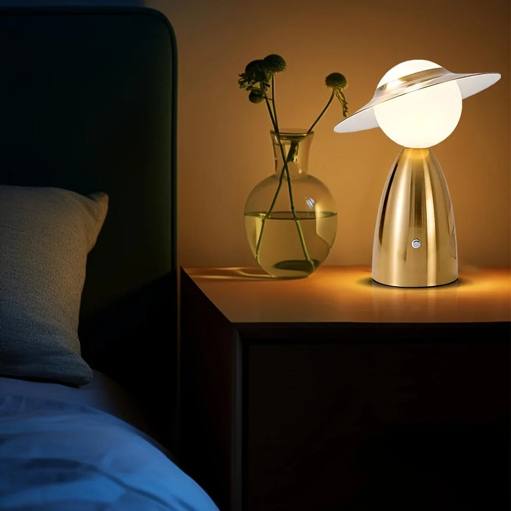 Wireless LED Table Lamp Touch Control Charging Light