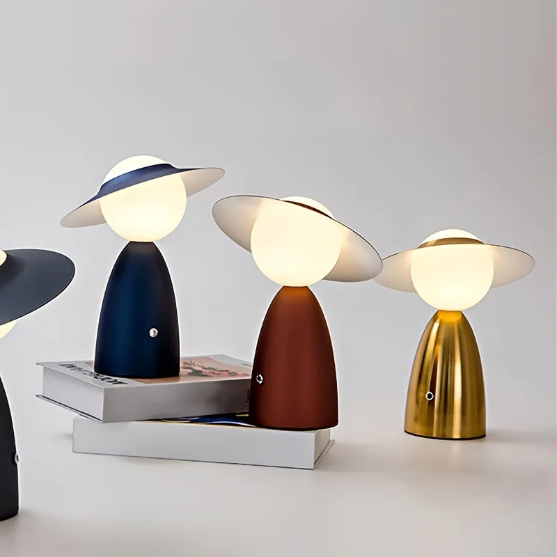 Wireless LED Table Lamp Touch Control Charging Light