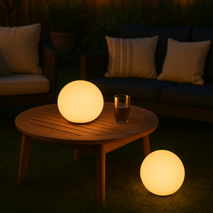 Wireless RGB LED Table Lamp Rechargeable Mood Light