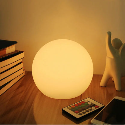 Wireless RGB LED Table Lamp Rechargeable Mood Light