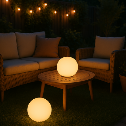 Wireless RGB LED Table Lamp Rechargeable Mood Light