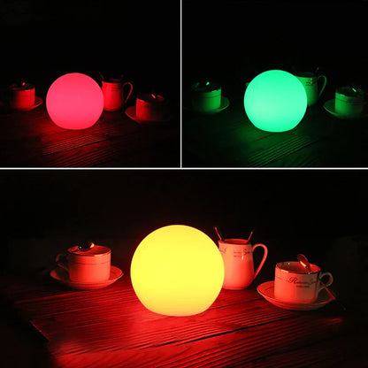 Wireless RGB LED Table Lamp Rechargeable Mood Light