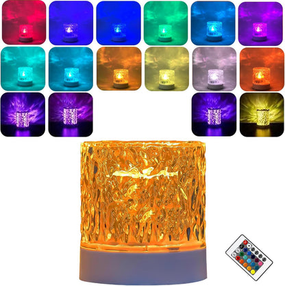 Wireless RGB Mood Lamp with Remote Control for Living Room