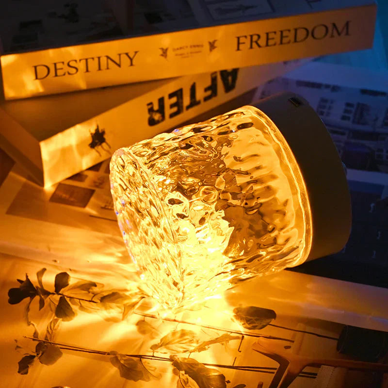 Wireless RGB Mood Lamp with Remote Control for Living Room
