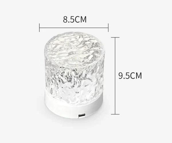 Wireless RGB Mood Lamp with Remote Control for Living Room