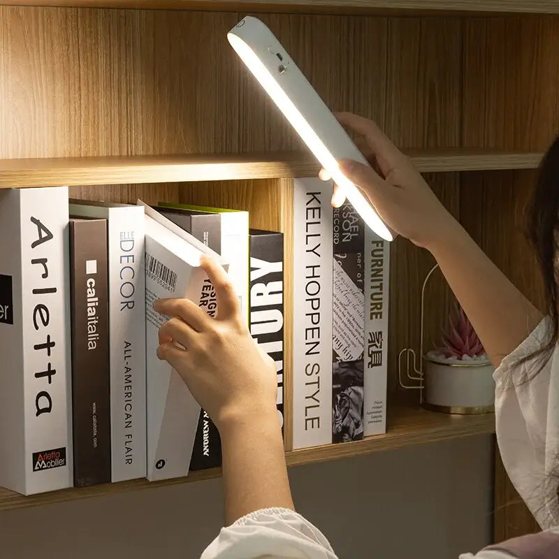 Wireless Rechargeable LED Lamp Adjustable Dimmable Desk Light