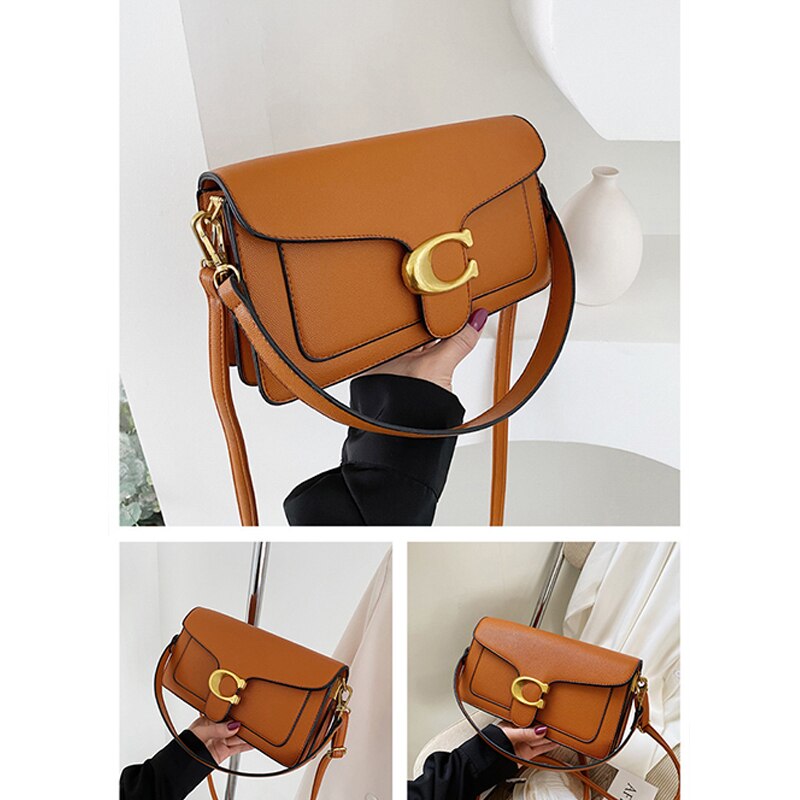 Women Vegan Leather Handbag Luxury Style Everyday Shoulder Bag