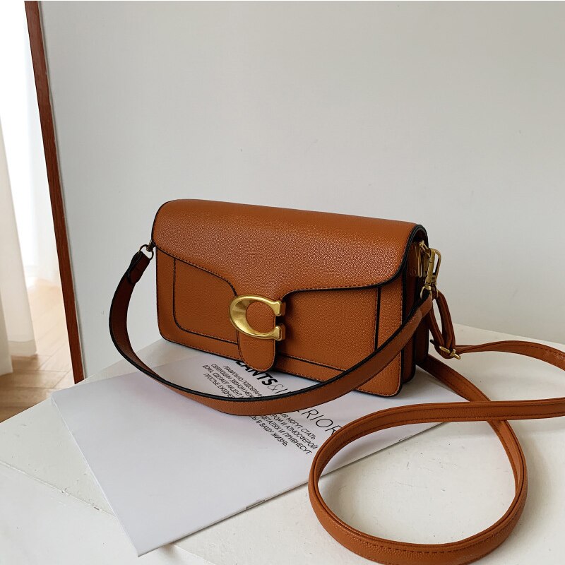 Women Vegan Leather Handbag Luxury Style Everyday Shoulder Bag