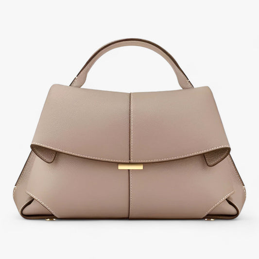 Women Vegan Leather Handbag Roll Design Large Capacity Shoulder Bag