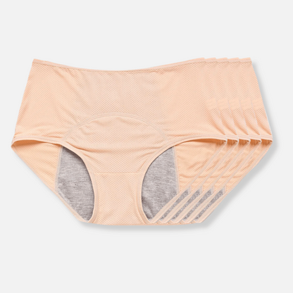 Women's Absorbent Leak Resistant Underwear Soft Protective Briefs
