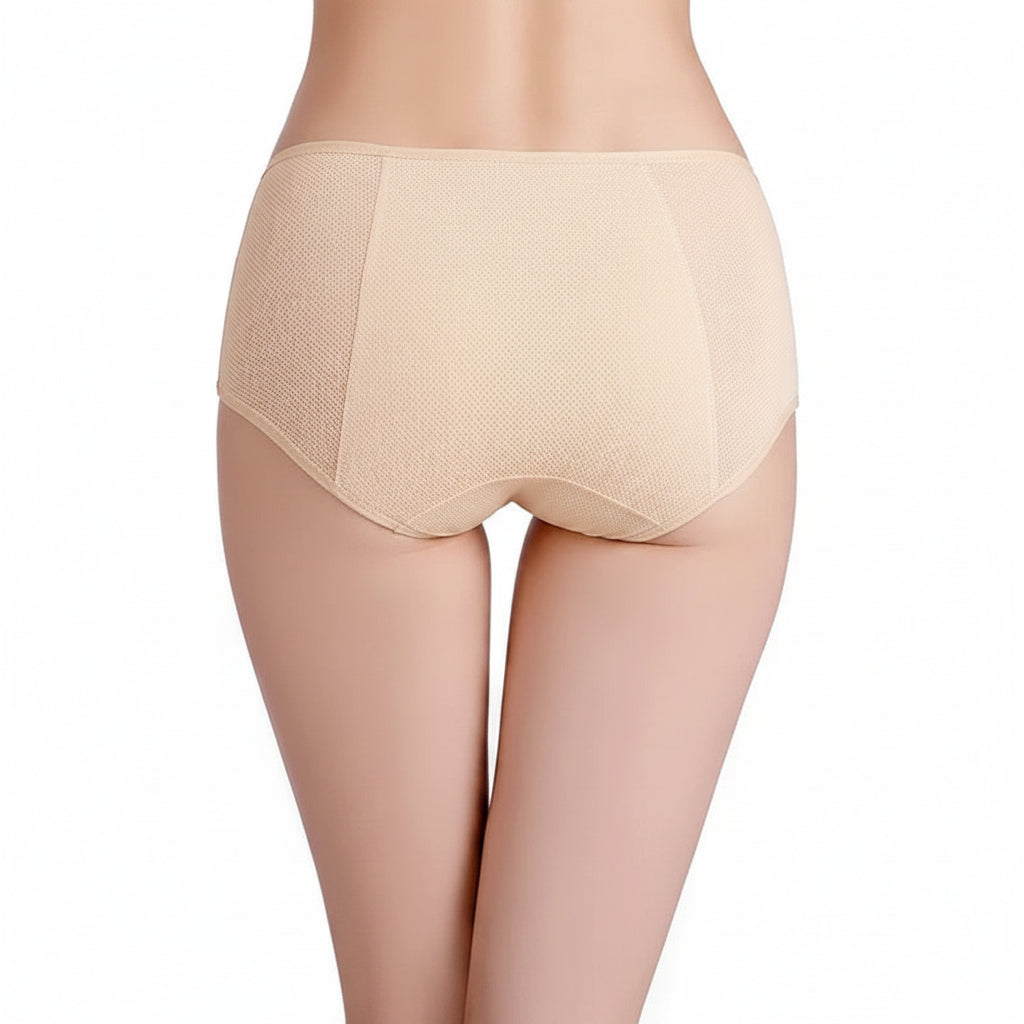 Women's Absorbent Leak Resistant Underwear Soft Protective Briefs