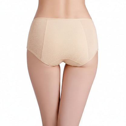 Women's Absorbent Leak Resistant Underwear Soft Protective Briefs