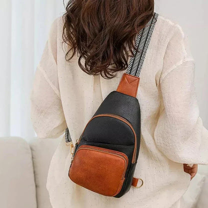 Womens Leather Crossbody Shoulder Bag Adjustable Strap Lightweight Everyday Purse