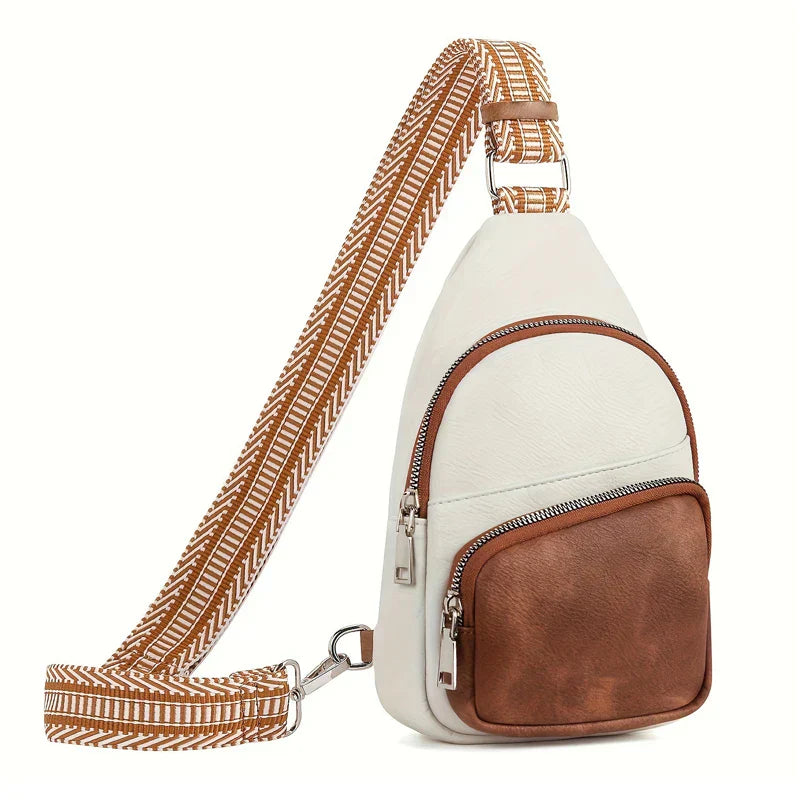 Womens Leather Crossbody Shoulder Bag Adjustable Strap Lightweight Everyday Purse