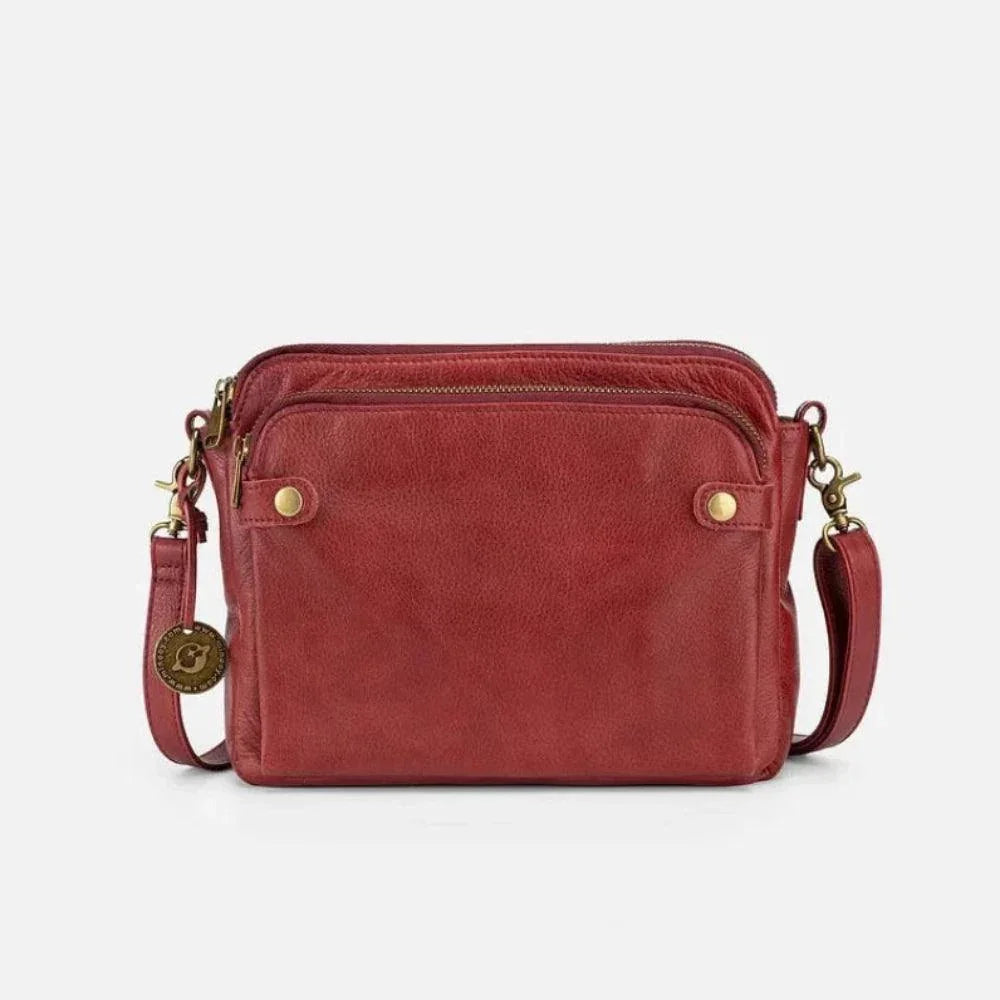 Women's Leather Crossbody Shoulder Bag Adjustable Strap Purse