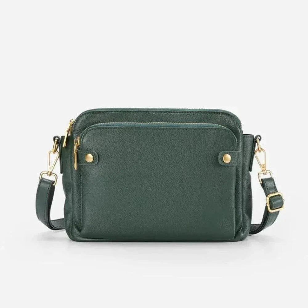 Women's Leather Crossbody Shoulder Bag Adjustable Strap Purse