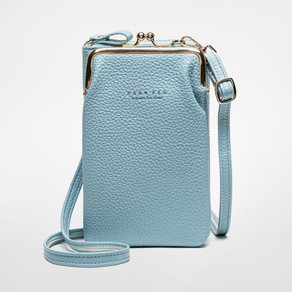 Womens Leather Phone Crossbody Bag Wallet Shoulder Purse